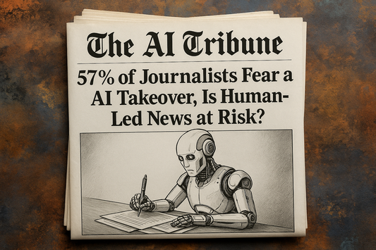 57% of Journalists Fear an AI Takeover, Is Human-Led News at Risk?