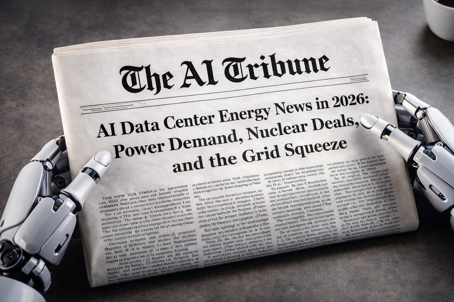 AI Data Center Energy News in 2026: Power Demand, Nuclear Deals, and the Grid Squeeze