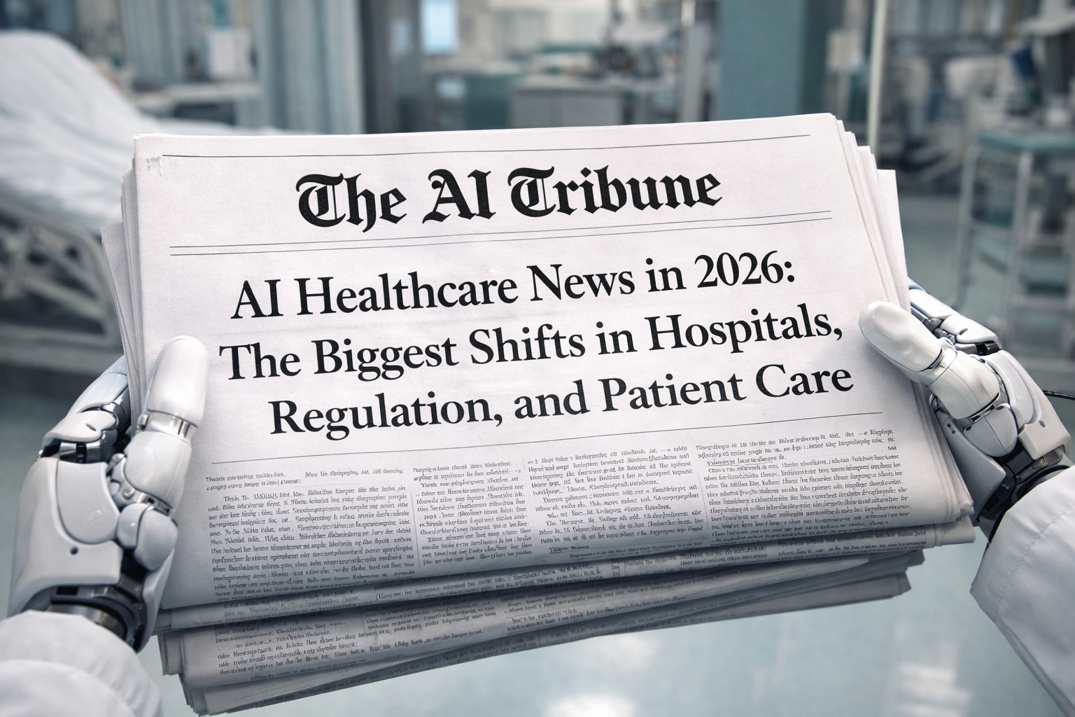 AI Healthcare News in 2026: The Biggest Shifts in Hospitals, Regulation, and Patient Care