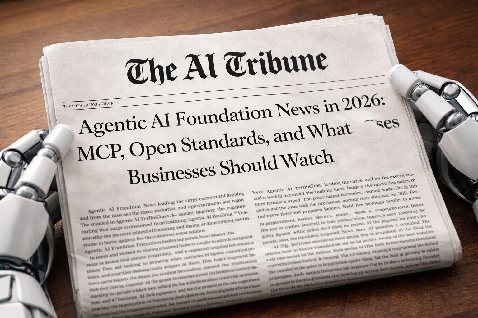 Agentic AI Foundation News in 2026: MCP, Open Standards, and What Businesses Should Watch
