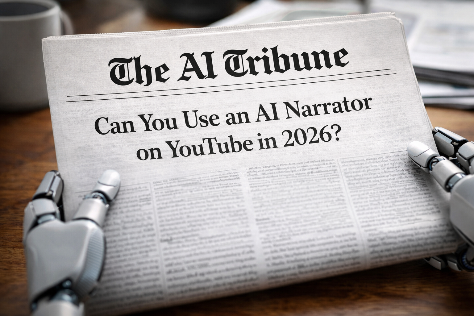 Can You Use an AI Narrator on YouTube in 2026? (Yes—But Here’s What Actually Matters)