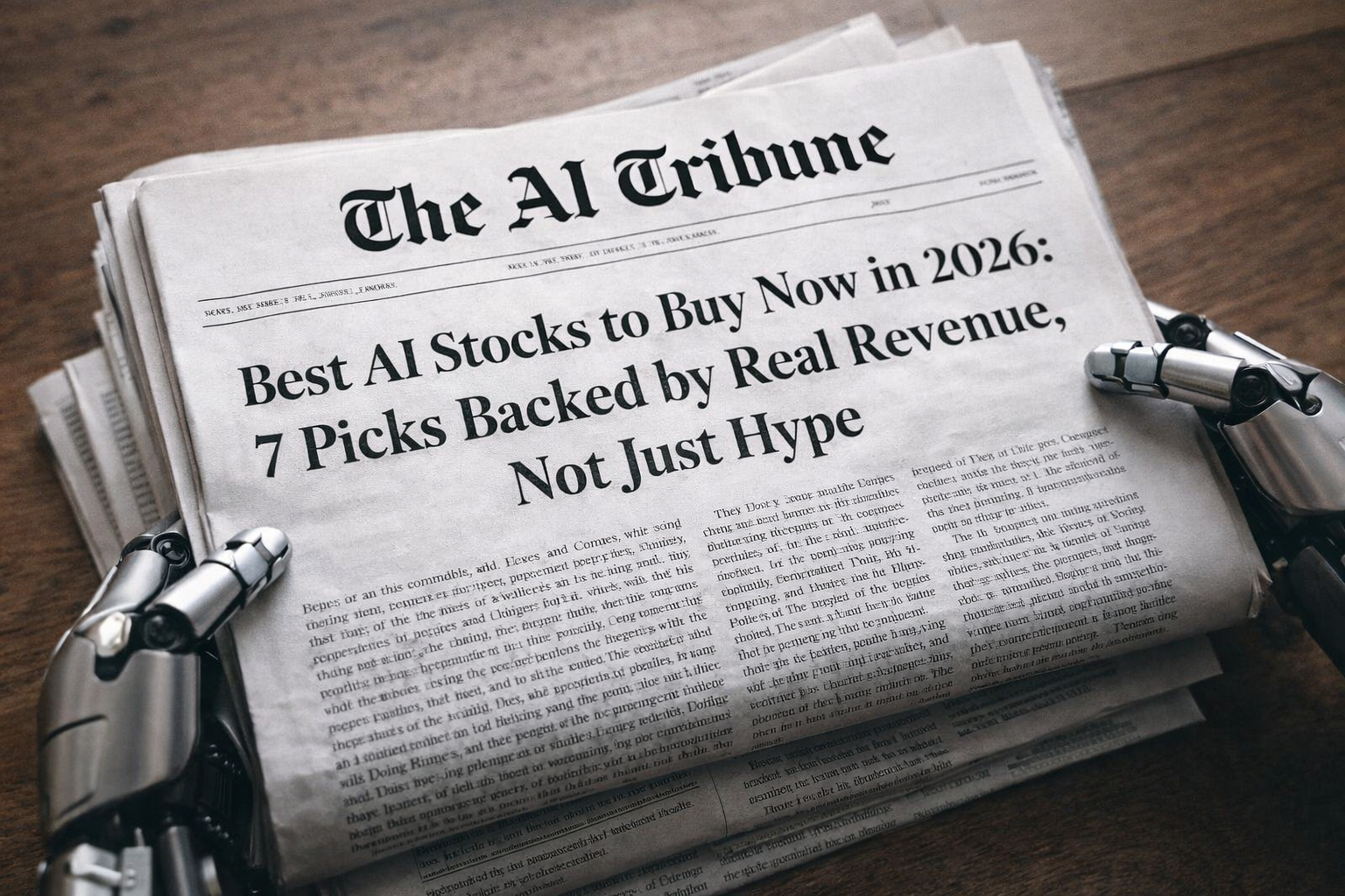 Best AI Stocks to Buy Now in 2026: 7 Picks Backed by Real Revenue, Not Just Hype